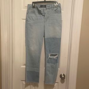 Hollister ultra high rise Vintage Straight jeans size 5R w 27 L 27